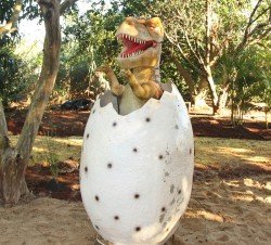 Foz do Iguaçu tem museu de cera e dinossauros